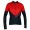 Übergröße REVENGE Radtrikot langarm schwarz/rot