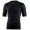 Seamless SS Funktionsunterhemd kurzarm schwarz