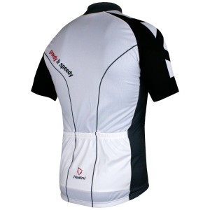THUNDER Radtrikot kurzarm weiß