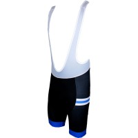 PRO VITTO BIB Trägerhose kurz schwarz/blau
