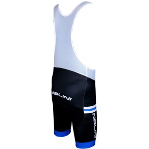 PRO VITTO BIB Trägerhose kurz schwarz/blau