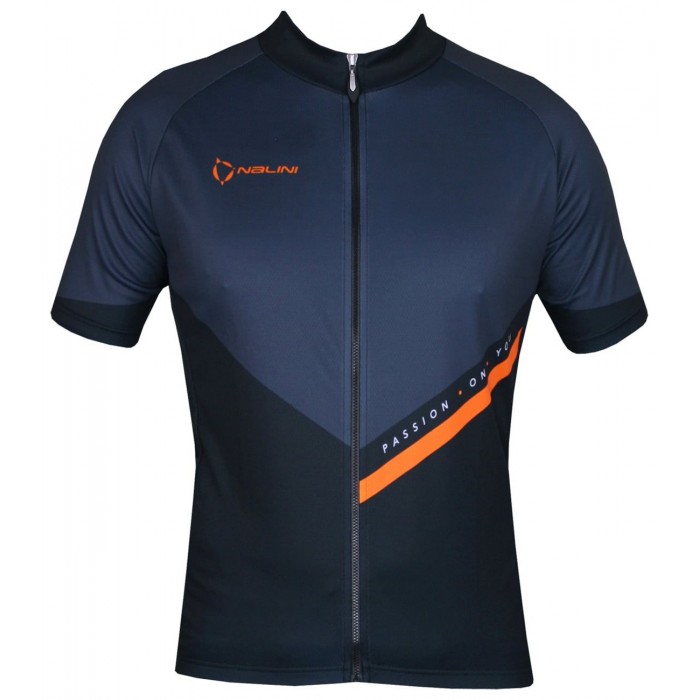 VENDETTA Radtrikot kurzarm schwarz/anthrazit
