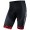 VILLAGGIO B Radhose kurz schwarz/rot
