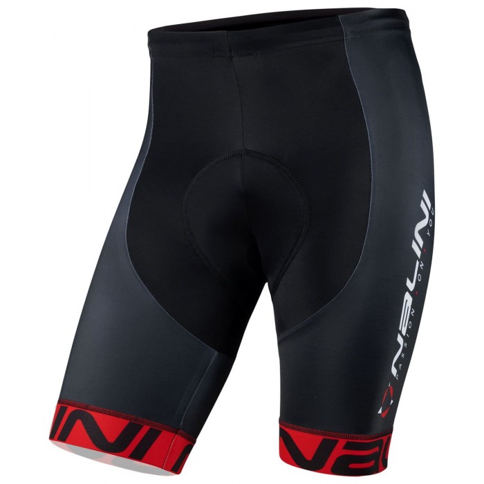 VILLAGGIO B Radhose kurz schwarz/rot