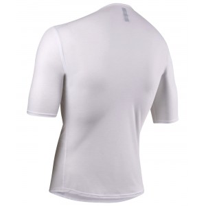 Wind Base Layer Windschutz Funktionsunterhemd kurzarm weiß