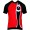 PRO CHIARO Kompressions-Kurzarmtrikot rot