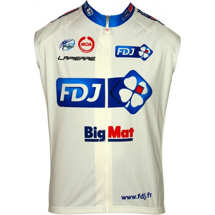 Wind-Weste FRANCAISE DES JEUX (FDJ)-BIG MAT 2012 Radsport-Profi-Team