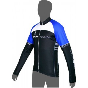 HÖBEN Langarmtrikot schwarz/blau