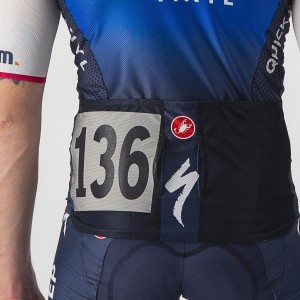 Quick Step-Alpha Vinyl 2022 CLIMBER'S 3.1 Radtrikot kurzarm (langer RV)-Radsport-Profi-Team