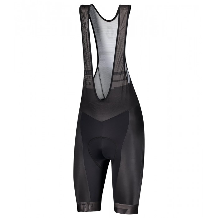 RC TEAM Trägerhose kurz schwarz/grau
