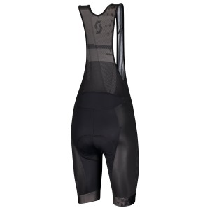 RC TEAM Trägerhose kurz schwarz/grau