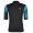 GRAVEL 10 Radtrikot kurzarm schwarz/blaugrün