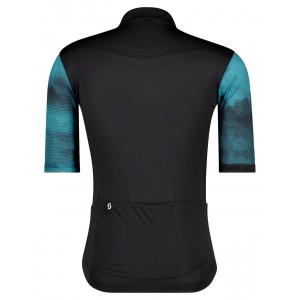 GRAVEL 10 Radtrikot kurzarm schwarz/blaugrün