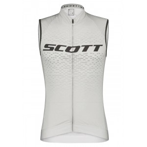 RC PRO Radtrikot ärmellos hellgrau/dunkelgrau