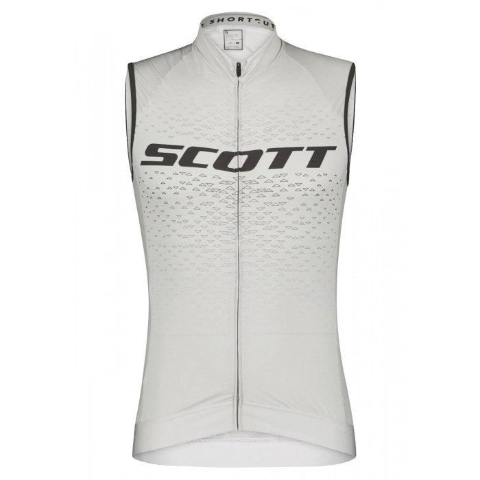 RC PRO Radtrikot ärmellos hellgrau/dunkelgrau