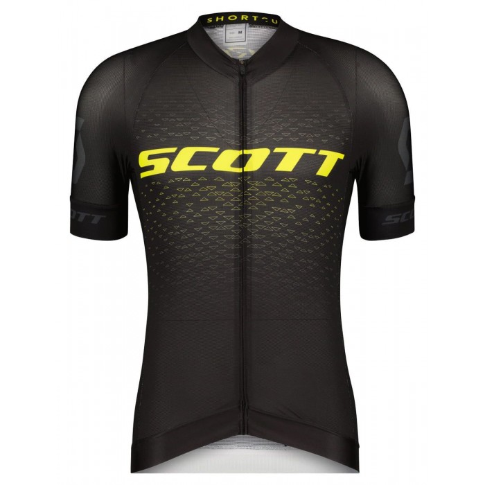 RC PRO Radtrikot kurzarm schwarz/gelb