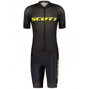 RC PRO Radtrikot kurzarm schwarz/gelb