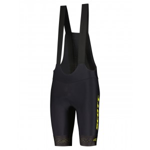 RC PRO Trägerhose kurz schwarz/gelb
