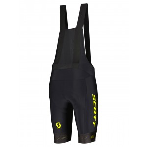 RC PRO Trägerhose kurz schwarz/gelb