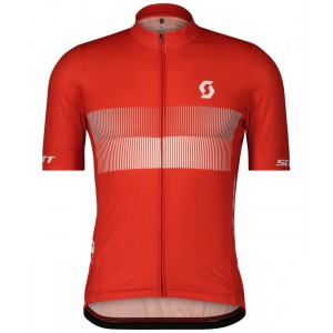 RC TEAM 10 Radsport-Set (Kurzarmtrikot+Trägerhose) rot/schwarz