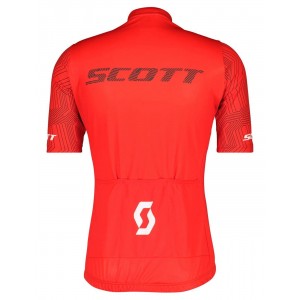 RC TEAM 10 Radtrikot kurzarm rot/weiß