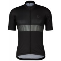 RC TEAM 10 Radtrikot kurzarm schwarz/dunkelgrau