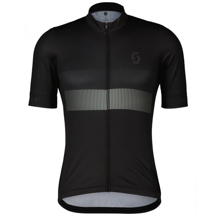 RC TEAM 10 Radtrikot kurzarm schwarz/dunkelgrau