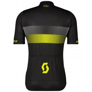 RC TEAM 10 Radsport-Set (Kurzarmtrikot+Trägerhose) schwarz/gelb