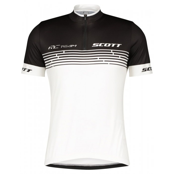 RC TEAM 20 Radtrikot kurzarm weiß/schwarz