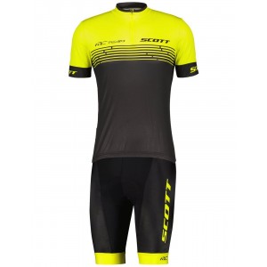 RC TEAM 20 Radtrikot kurzarm schwarz/gelb