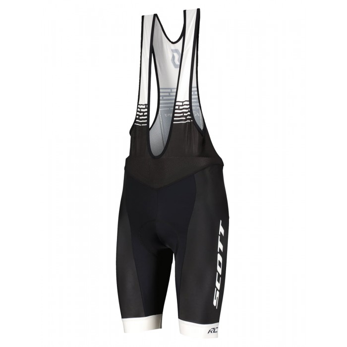 RC TEAM Trägerhose kurz schwarz/weiß