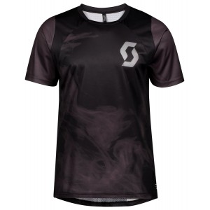 TRAIL VERTIC MTB Trikot kurzarm schwarz