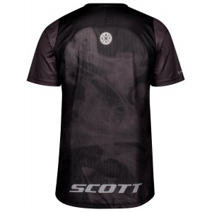 TRAIL VERTIC MTB Trikot kurzarm schwarz