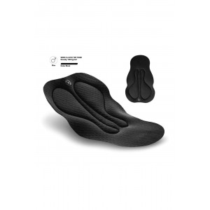 Sporty Short Radhose kurz anthrazit