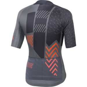 BOMBER Radtrikot kurzarm zement/anthrazit