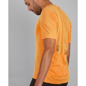 GIARA TEE Radtrikot kurzarm gelb