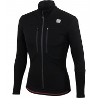GTS SOFTSHELL Fahrrad Winterjacke schwarz