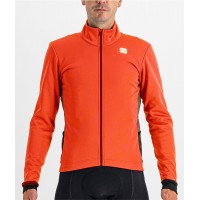 NEO SOFTSHELL Fahrrad Winterjacke rot/schwarz