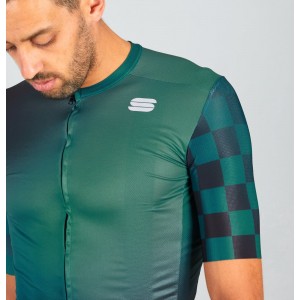 ROCKET Radtrikot kurzarm grün