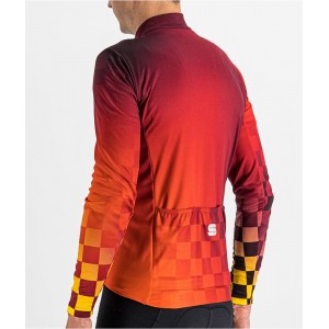ROCKET THERMAL JERSEY Radtrikot langarm rot