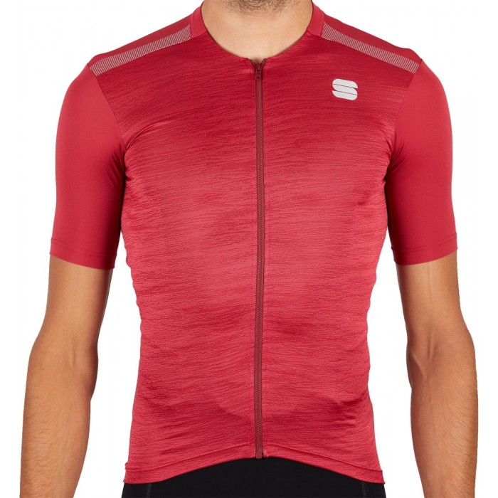 SUPERGIARA Radtrikot kurzarm rot