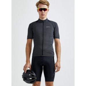Pro Endurance Lumen Vollreflex Radtrikot kurzarm schwarz