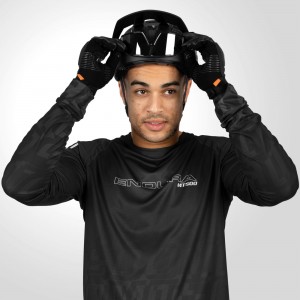 MT500 Print Tee LTD Radtrikot langarm MTB/Freeride schwarz