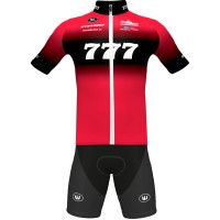 Team 777 2023 Set (Radtrikot+Trägerhose)-Radsport-Profi-Team