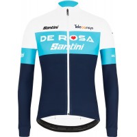 Team De Rosa 2021 Radtrikot langarm-Radsport-Profi-Team