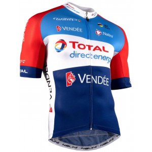 Total Direct Energie 2021 Radtrikot kurzarm-Radsport-Profi-Team