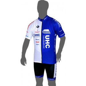 UNITEDHEALTHCARE 2014 Kurzarmtrikot (langer Reißverschluss) Radsport-Profi-Team