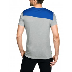 Men Sveit T-Shirt beige/blau (moonstone)