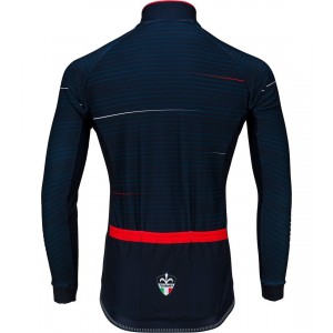CAIVO Radtrikot langarm dunkelblau
