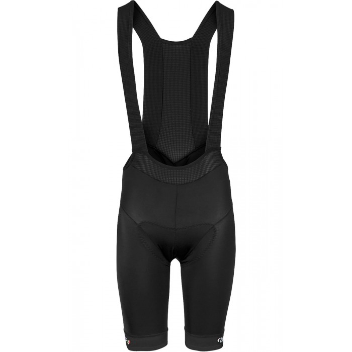 CYCLING CLUB Trägerhose kurz schwarz